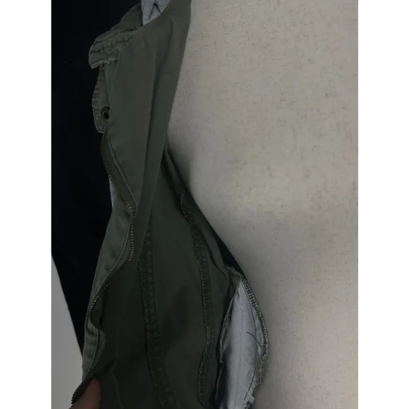 Green deb hooded jacket - Picture 2 of 4